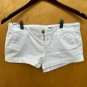 White Old Navy shorts